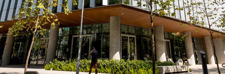 corporate campus navigation