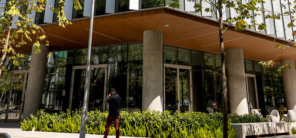corporate campus navigation