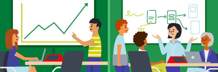 Real-time occupancy illustration showing people flow, space utilization, and movement patterns within a building